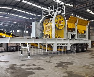 輪胎式移動顎式破碎站價格