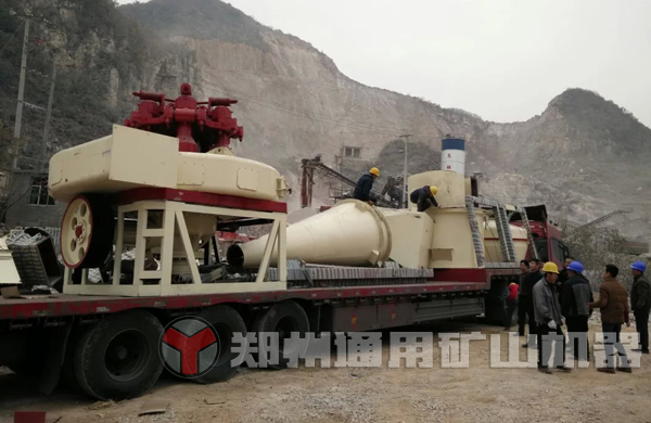 貴州安順175歐版磨粉機安裝現場圖解